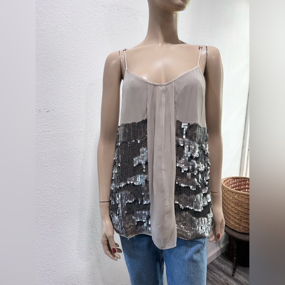 Joie silk sequence blouse - Picture 8 of 16